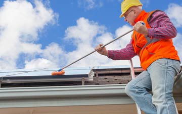 Aire View soft wash roof cleaning